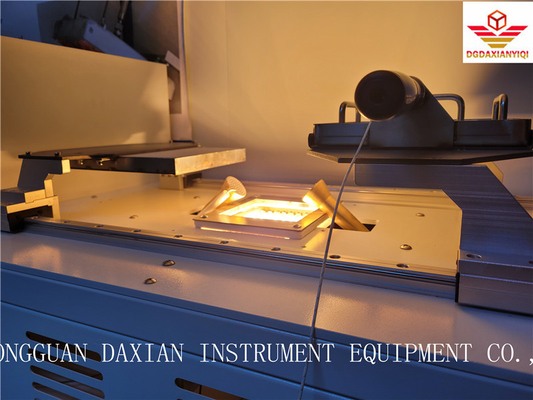 Машина теста огня металла материальная TPP DAXIAN со стандартом ASTMF2700