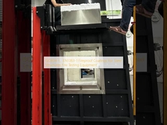 ISO834-1, EN1363-1 Оборудование для огневых испытаний огнестойких покрытий стальных конструкций