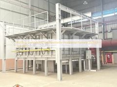 Строительный компонент Огнестойкость горизонтальная печь Стандарт EN1363-1