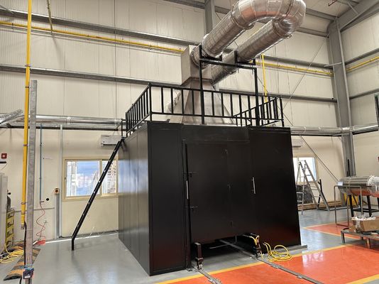 Аппарат для испытания распространения пламени по поверхности BS476-7