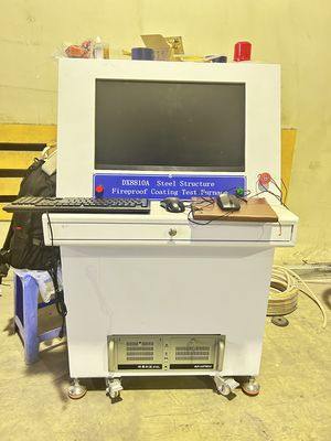 ISO834-1 Огнестойкая стеклянная стальная структура Огнестойкая покрытие Огнеиспытательная печь