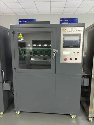 Получить точные результаты DX8427 Измеритель изоляционного материала 6-10 часов Время испытания 0,5 мм толщины электрода