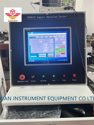 Домашняя лабораторная испытательная аппаратура Мотоциклетная защитная одежда DAM Дармштадт Машина для испытания на истирание