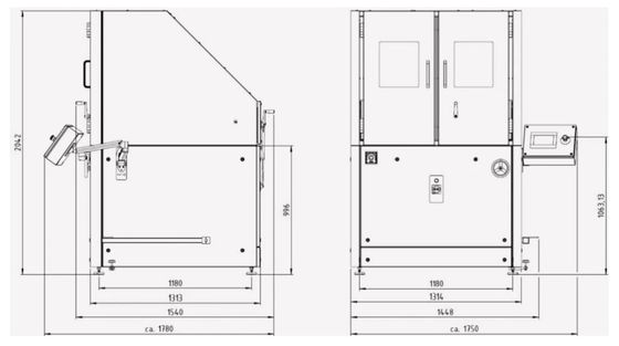 Устройство для испытания абразионной защиты мотоциклов с Дармштадтской машиной EN17092-1
