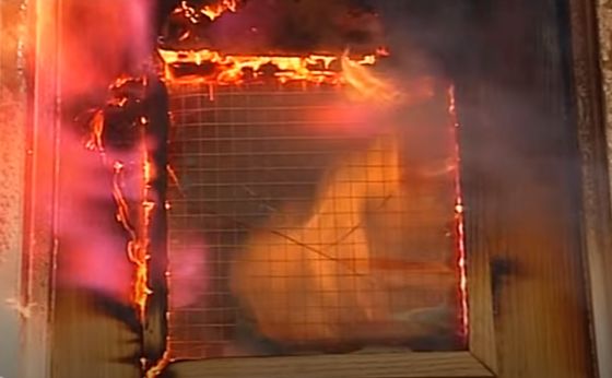 ISO834-1 Стандартный компонент здания Вертикальная и горизонтальная печь для испытаний на пожары EN13381