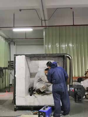 ISO834-1 Оборудование для испытаний на огневой огней в печи