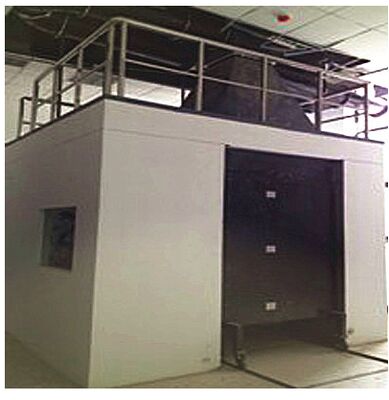 Испытатель одного сгорания для строительных материалов или изделий