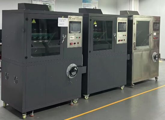 Высоковольтное испытательное устройство для проверки утечки искры строго спроектировано и изготовлено в соответствии с GB/T6553-2003 и 1EC60587-1984.