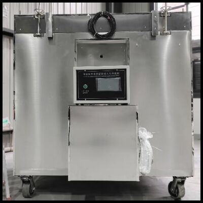 DX8418 Огнеупорное покрытие стальных конструкций Маломасштабная испытательная печь;;Испытания различных типов огнеупорных покрытий для стальных конструкций, используемых в зданиях