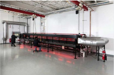 ASTME 84 Оборудование для испытания воспламеняемости UL910 Steiner Horizontal Tunnel Furnace