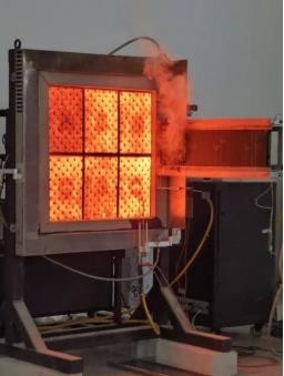 Тест расширения пламени пропана/природного газа BS476-7 для диффузии 220V 50Hz