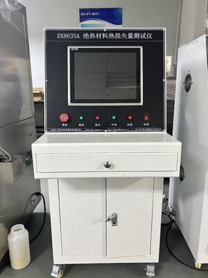 Определение теплоизоляции стационарной машины для испытания на термическое сопротивление