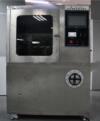 Пластиковое течение утечки индекса испытывая машины IEC60587 высоковольтное отслеживая